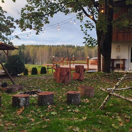 Вилла Unique Countryhouse & Sauna In Gauja Valley - Kakukalns Страупе Экстерьер фото