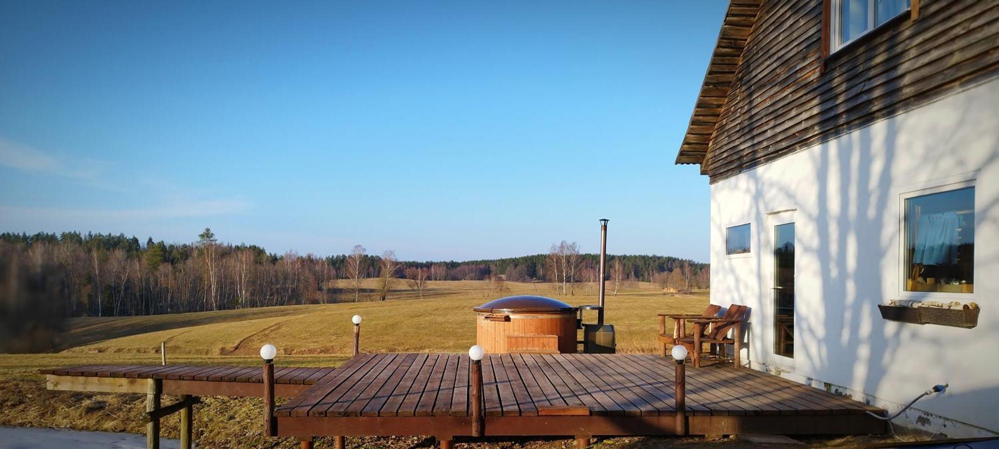 Вилла Unique Countryhouse & Sauna In Gauja Valley - Kakukalns Страупе Экстерьер фото