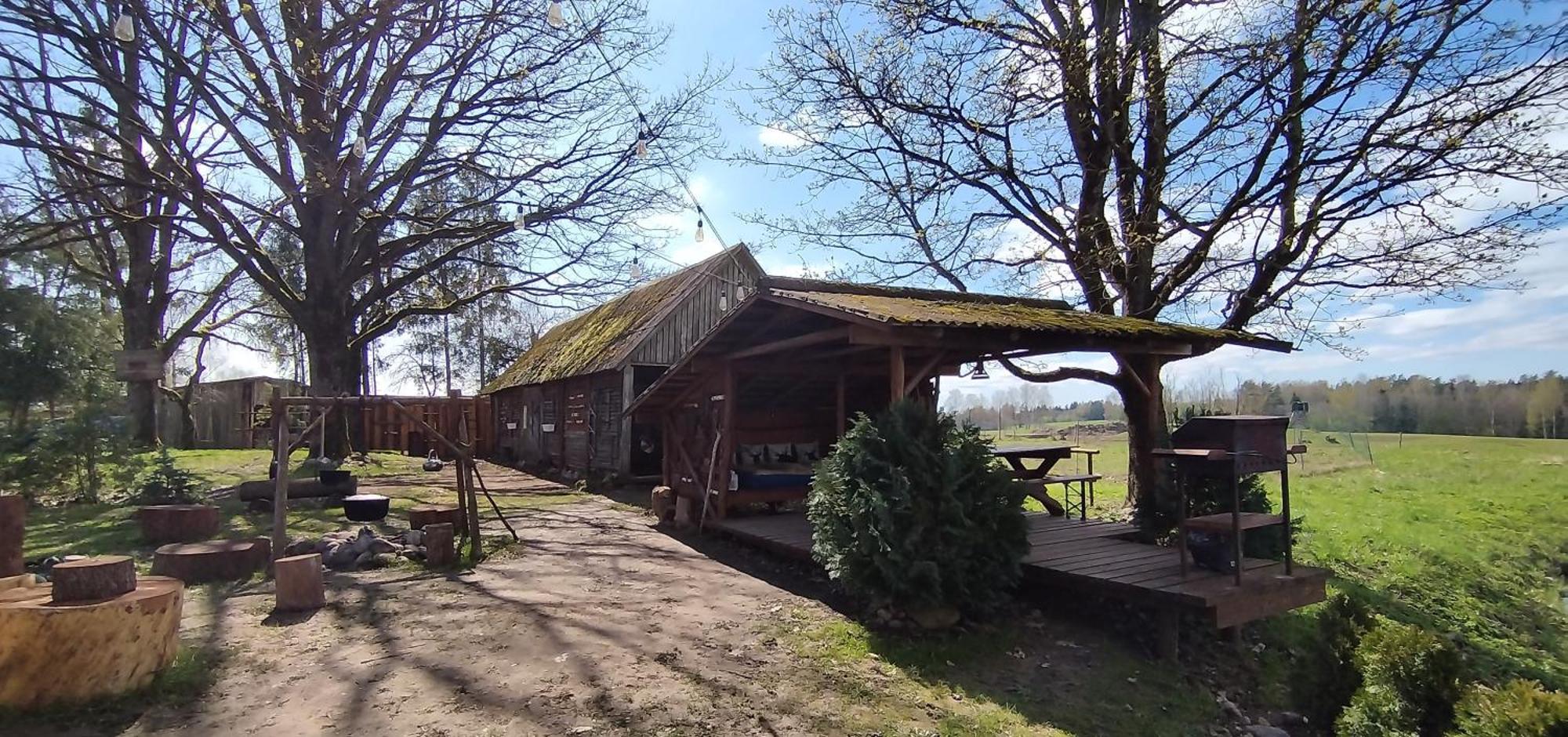 Вилла Unique Countryhouse & Sauna In Gauja Valley - Kakukalns Страупе Экстерьер фото